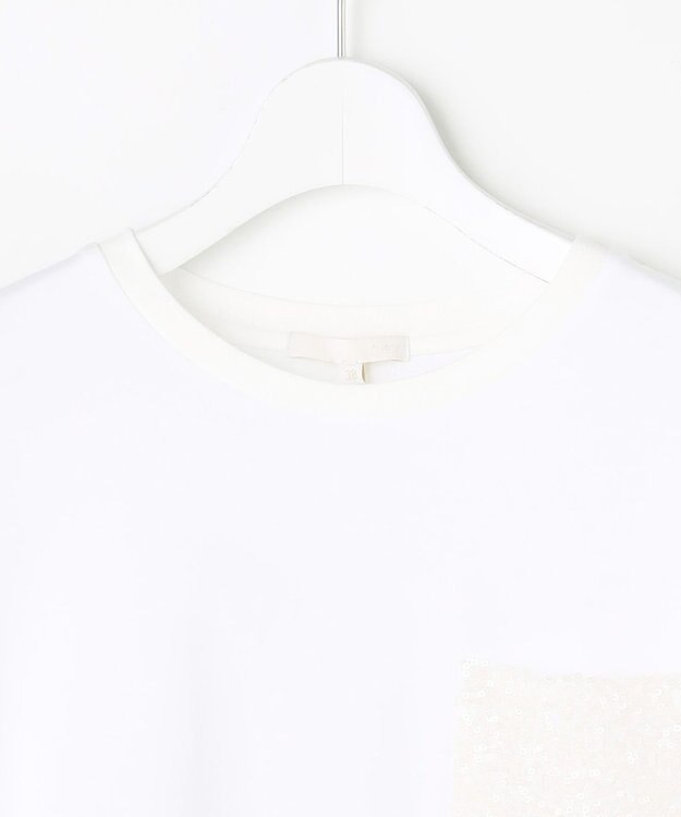 自由区 スパングルポケットＴシャツ オフ