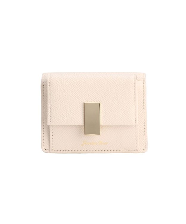 ACE BAGS & LUGGAGE 【新色登場】 Jewelna Rose ブリヨン 本革 三つ折り財布 15141 オフホワイト