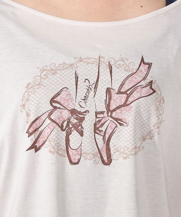Chacott Tシャツ ベビーピンク