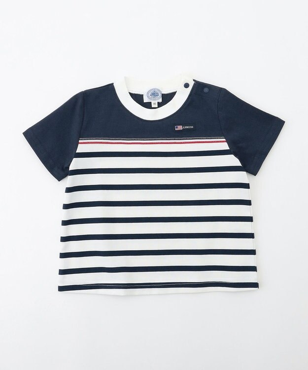 J.PRESS KIDS 【BOX付き】【80-90㎝】カーディガン&半袖Tシャツ&パンツ セット ネイビー系1