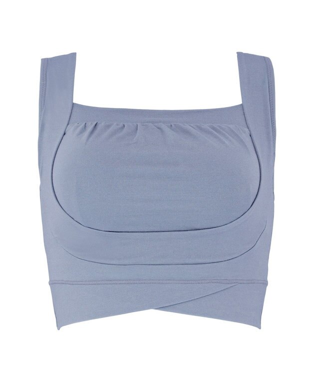 BRADELIS New York 【BRADELIS Me / ノンワイヤー・バストアップ】 ブラデリスフレンドリーフィットブラ 接触冷感 速乾機能で快適 ダスクブルー