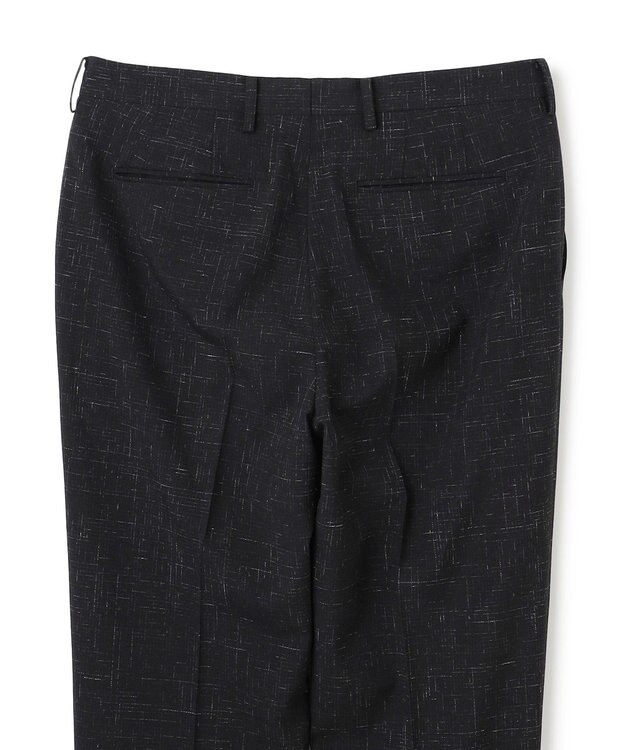 JOSEPH HOMME 【HIGH GRADE LINE】カスリウールワッシャー ストレートパンツ / HOVE ブラック系