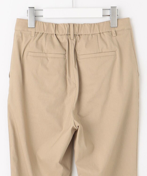 J.PRESS LADIES 【WEB限定カラーあり・洗える】セルロースリネンストレッチ テーパード パンツ ベージュ系