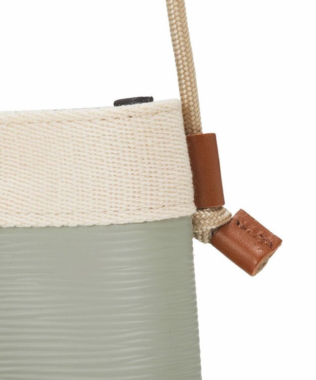 TOPKAPI 【Breath TOPKAPI】RIPPLE リプル スリム サコッシュ スマホショルダー グリーングレー