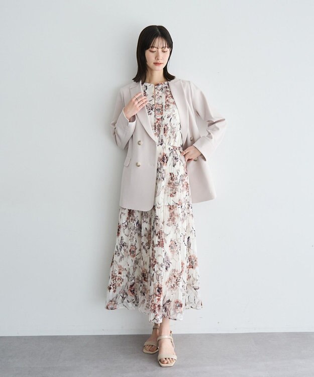 YECCA VECCA ダブルブレストジャケット Light Beige