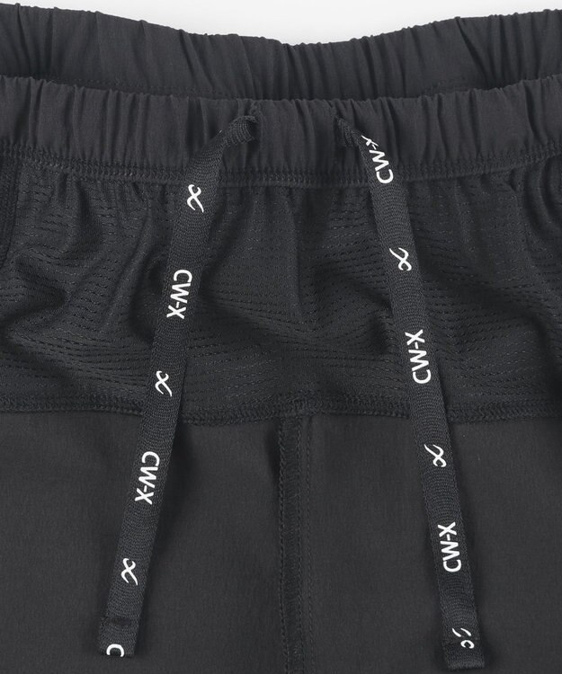 CW-X 【UNISEX】 CW-X ボトムス ランニングパンツ 2分丈 はっ水(本体) UVカット率90%以上(本体) ユニセックス DHR335 /ワコール ブラック