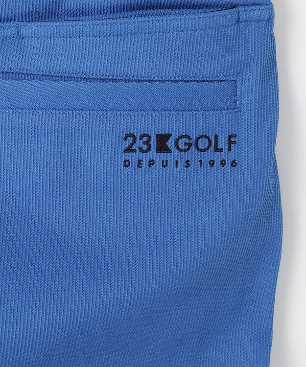 23区GOLF 【MEN】【ストレッチ】ハイパワーストレッチカルゼパンツ ダルブルー系