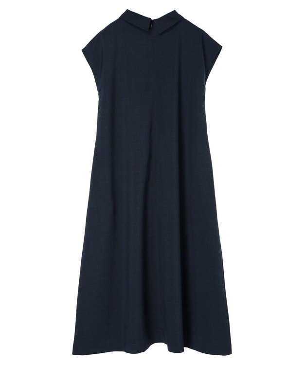 Green Parks armonia.襟付きフレアワンピース Navy