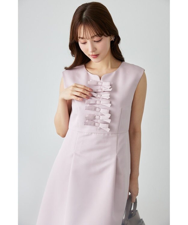 TOCCA 【洗える・消臭】WITH RIBBONS ドレス ピンク系