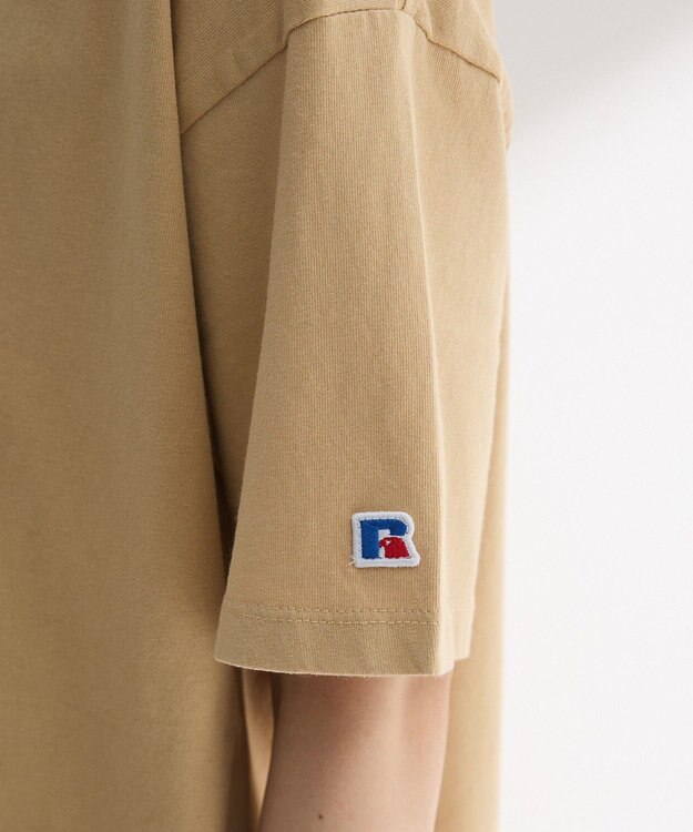 Green Parks ■ＲＵＳＳＥＬＬ　プリントショートスリーブＴＥＥ Beige