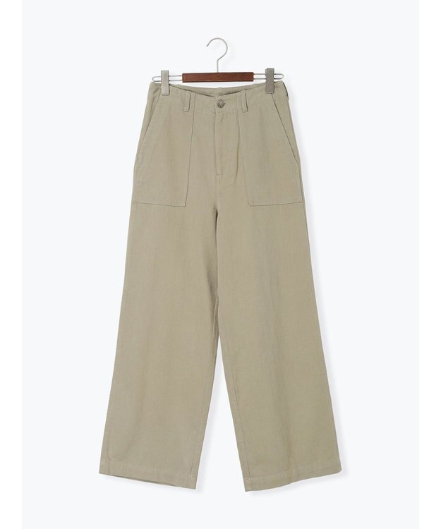 Te chichi ベイカーパンツ カーキ