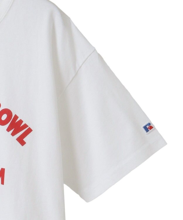 Green Parks ■ＲＵＳＳＥＬＬ　プリントショートスリーブＴＥＥ White