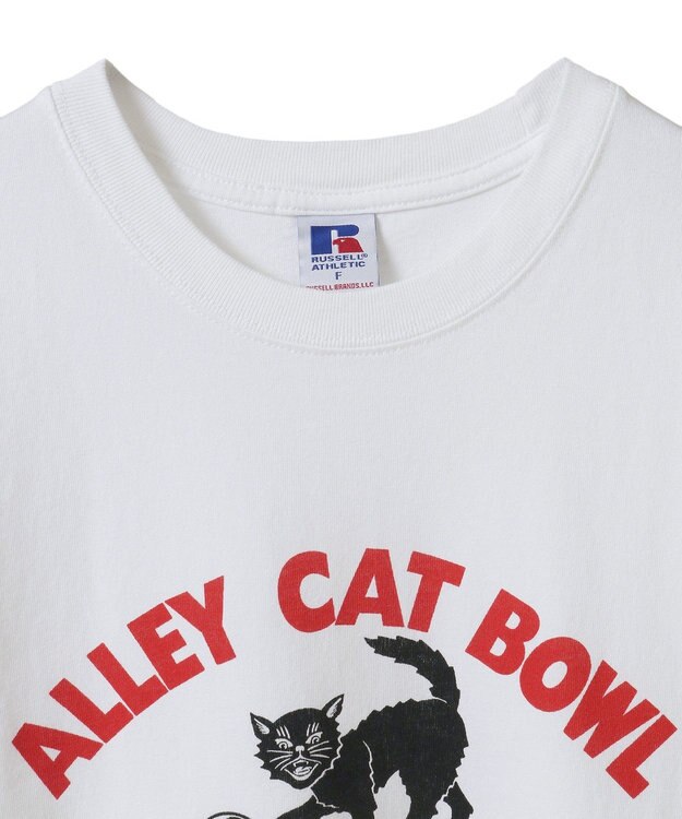 Green Parks ■ＲＵＳＳＥＬＬ　プリントショートスリーブＴＥＥ White