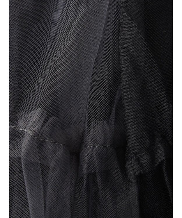 earth music&ecology マルチｗａｙチュールスカート Black