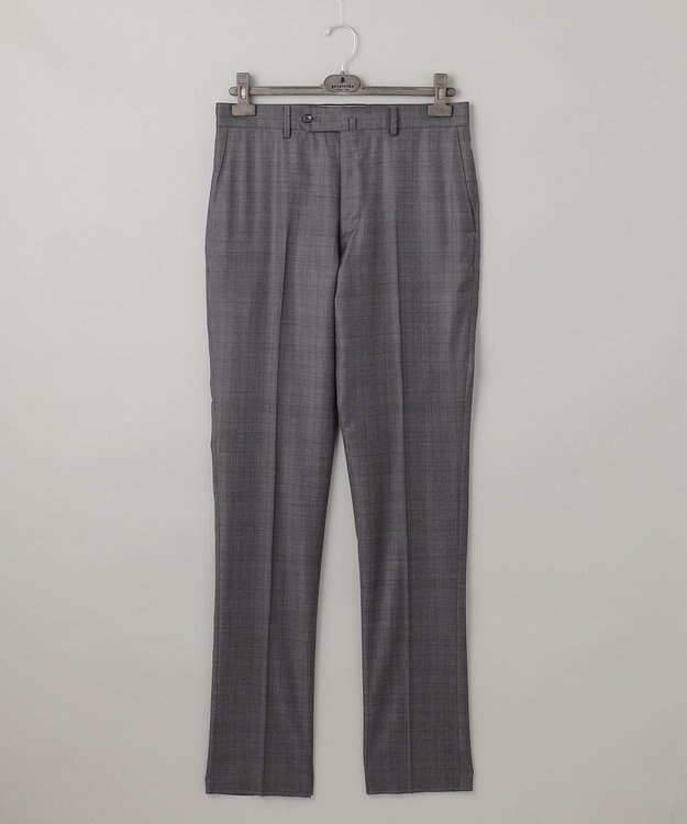 GOTAIRIKU 【Loro Piana Fabric】365 通年スーツ(グレーー×格子) グレー系4