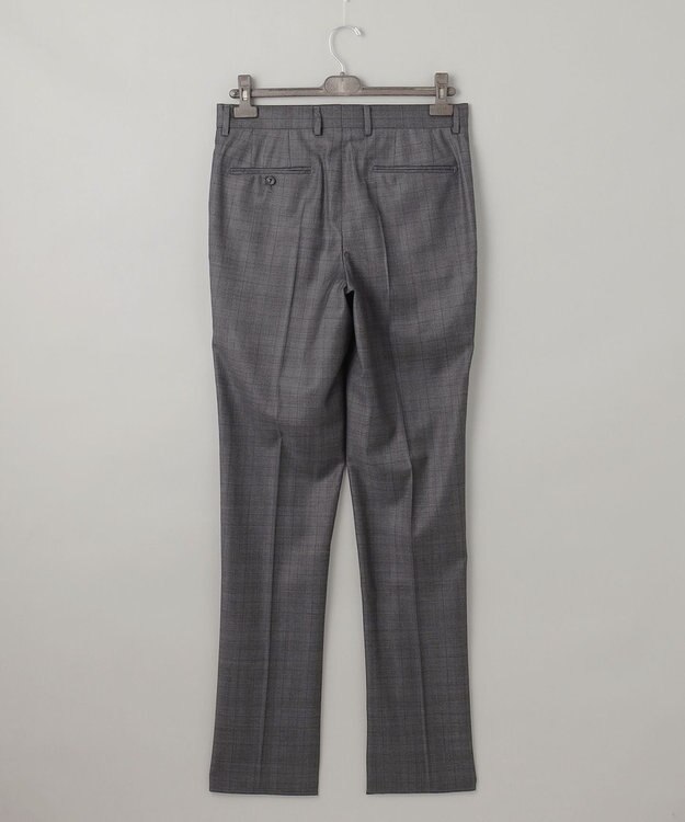 GOTAIRIKU 【Loro Piana Fabric】365 通年スーツ(グレーー×格子) グレー系4