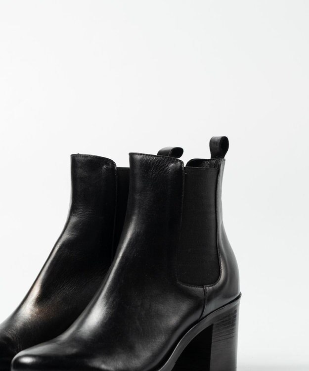 BONTRE 【LucaGrossi/ルカグロッシ】サイドゴアヒールブーツ/F209T-RA ブラック