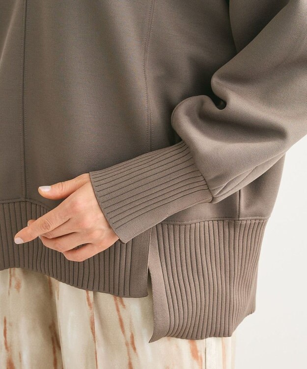 Green Parks ・ｆｕｒｒｙｒａｔｅ　軽量ボンディングプルオー Gray Beige