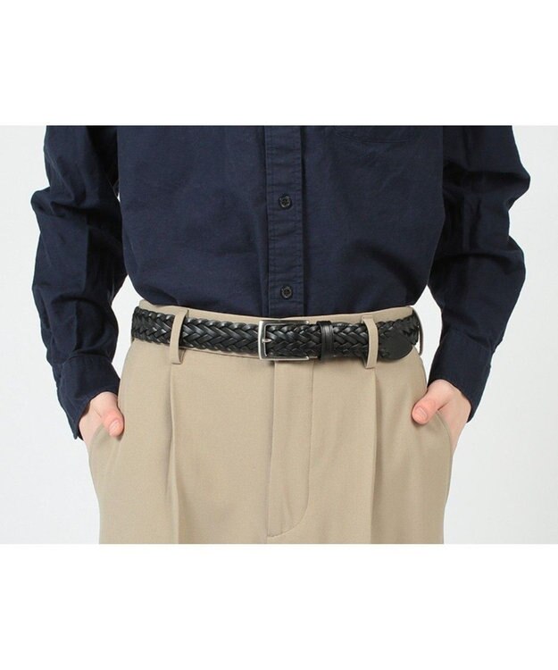 REGAL FOOT COMMUNITY 【リーガル】TS84 プレミアム メッシュベルト ベルト ブラック