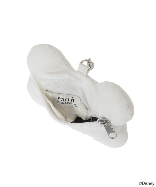 earth music&ecology Ｐｌｕｔｏ／カラビナ付きチャーム Off White