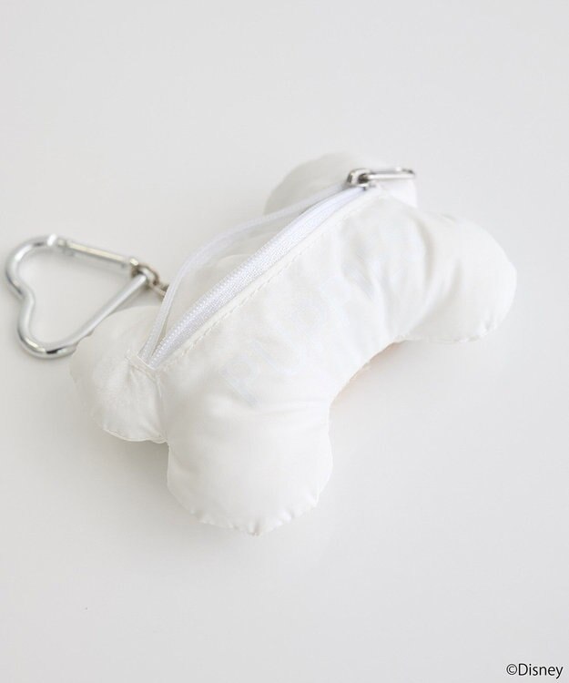 earth music&ecology Ｐｌｕｔｏ／カラビナ付きチャーム Off White