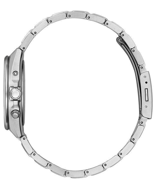 CITIZEN 【ベーシックな3針】光発電エコ・ドライブ電波時計 CB1160-55A シルバー