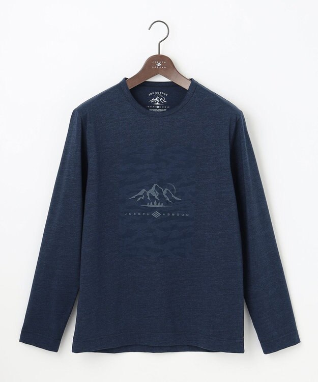 JOSEPH ABBOUD MOUNTAIN 【UNISEX】吸水速乾 オーガニックTシャツ ダルブルー系