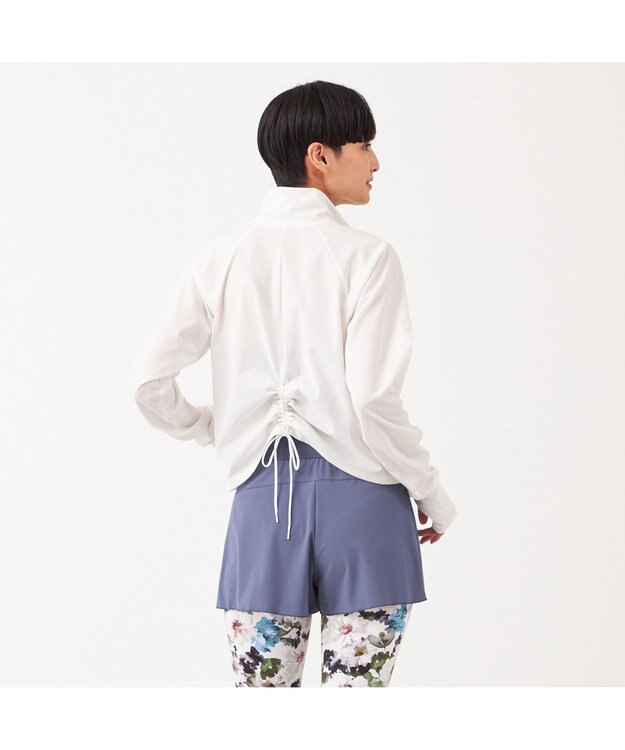 Chacott Chacott BALANCE エアリータフタショートパンツ アイアンブルー