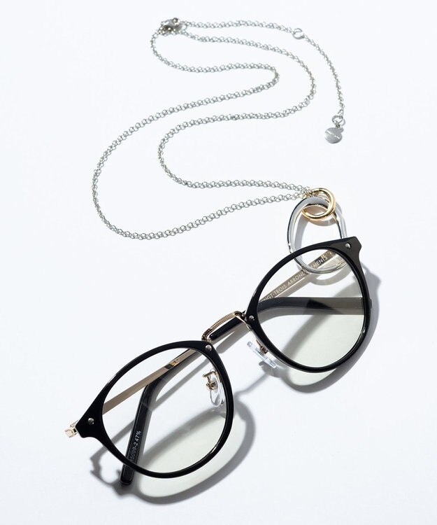 23区 【WEB限定】グラスホルダー ネックレス シルバー系