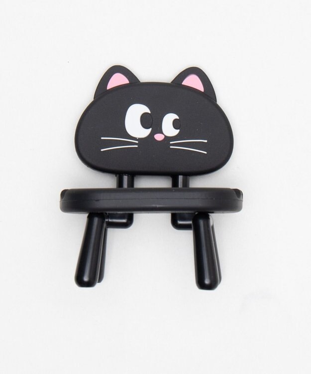 WEGO あにまるスマホスタンド ブラック