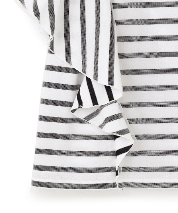 GRACE CONTINENTAL チュールレイヤードトップ ホワイト