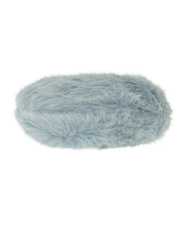 earth music&ecology ファーラウンドバッグ Light Blue