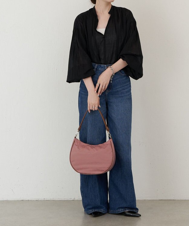 russet 2WAYショルダーバッグ【ナイロンジャガード】(CE-1446) DarkPink3