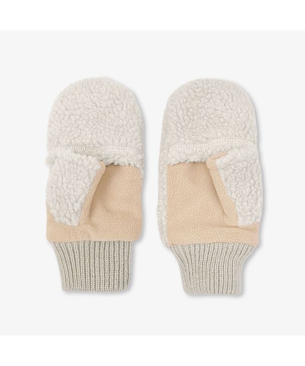 林八百吉商店 Coleman フードボアミトン アイボリー