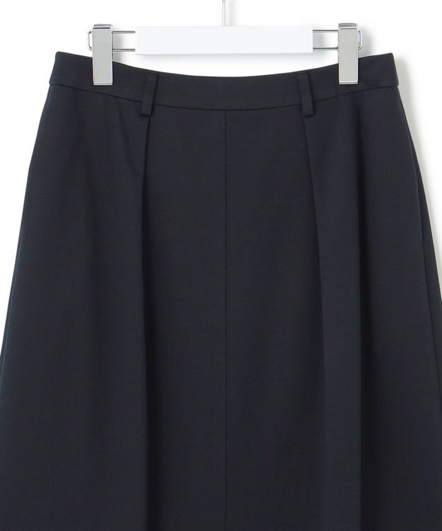 23区 【セットアップ対応/洗える】トリアセジャージーセットアップ スカート ネイビー系