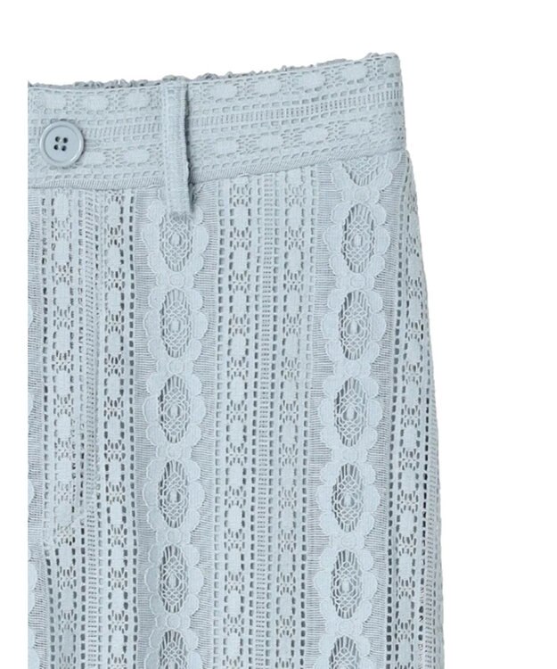 earth music&ecology フラワーレースパンツ Sax