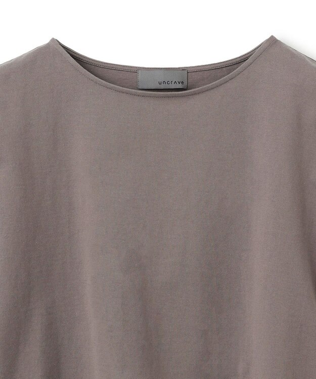 uncrave プレーンストレッチ ショートトップス トープ