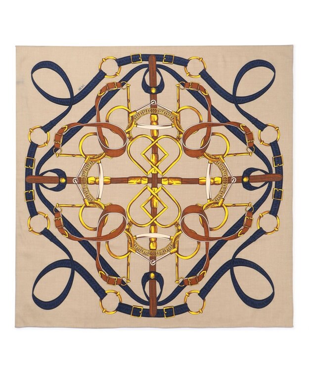 23区 【Oggi10月号掲載】アンゴラウール ストール ベージュ系