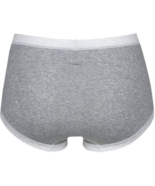 WACOAL 【ディアヒップ】 ショーツ はきこみ丈ふかめ 綿混(身生地) ヒップを包みこむフィット感 やさしいはきごこち PPA177 /ワコール グレー