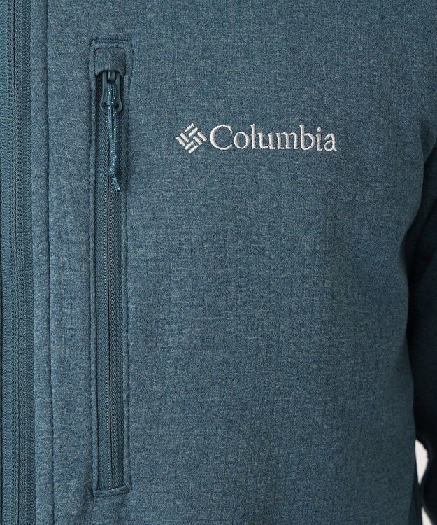Columbia Columbia/ エッセンシャルハイクグリッドフリースフルジップ /コロンビア Everblue
