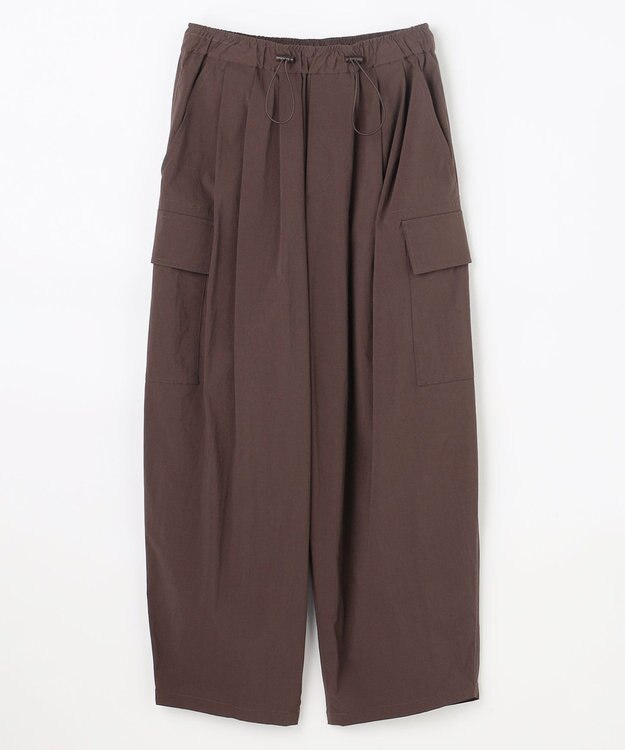 ANY L 撥水ナイロンカーゴパンツ ブラウン