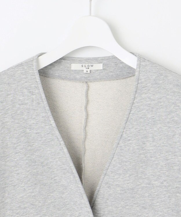 23区 【SLOW/一部店舗限定】ハイゲージテリー スウェット ジャケット ライトグレー系