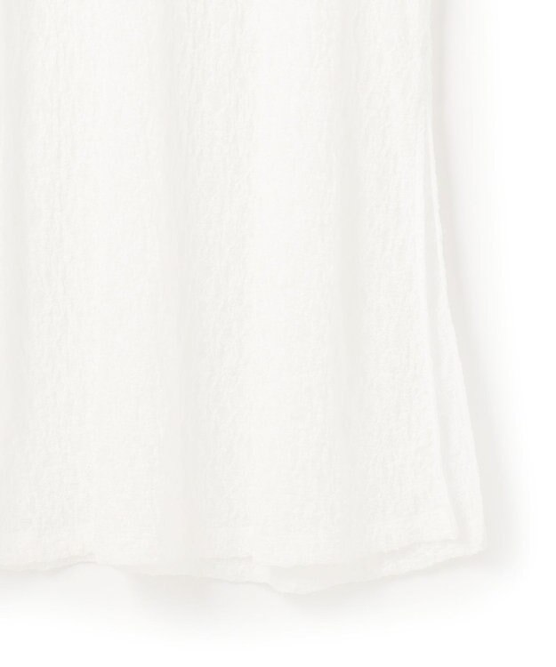 23区 L 【SLOW/一部店舗限定】リンクルレース レイヤード ワンピース ホワイト系