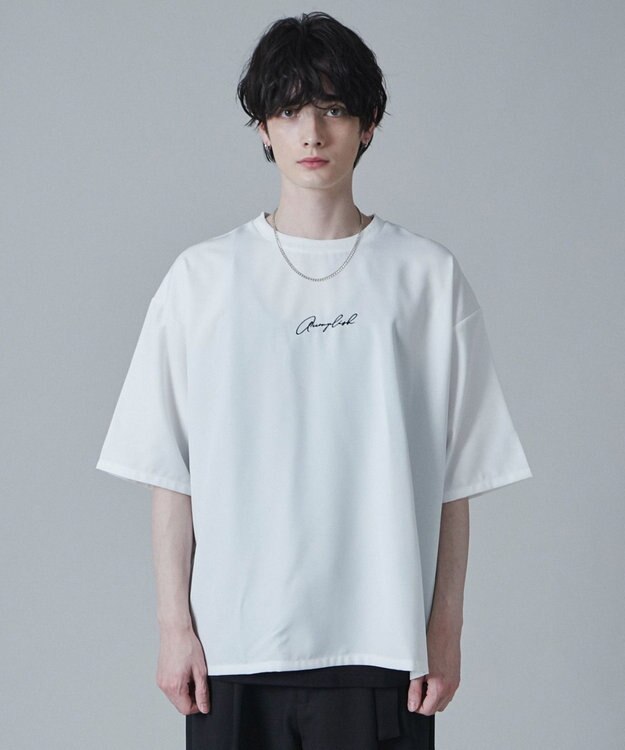 WEGO 【速乾/シワになりにくい/3点セットアイテム】ドライポリアンサンブルPOシャツ（S） ホワイト