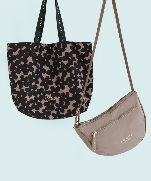 TOCCA 【サスティナブル素材・WEB＆一部店舗限定】NUOTO NYLON POCHETTE ポシェット ベージュ系