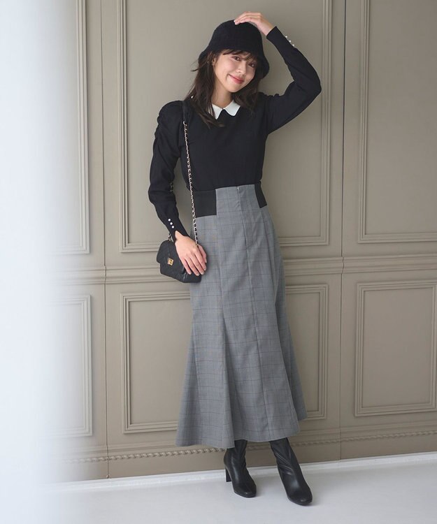 Feroux 【古畑星夏さん着用】シャギーバケット ハット ブラック系