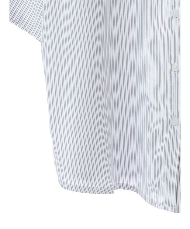 Green Parks ミッキーフレンド／体操プリント半袖シャツ Stripe