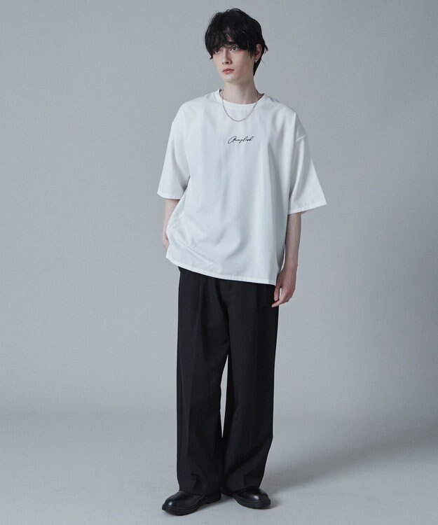 WEGO 【速乾/シワになりにくい/3点セットアイテム】ドライポリアンサンブルPOシャツ（S） ホワイト