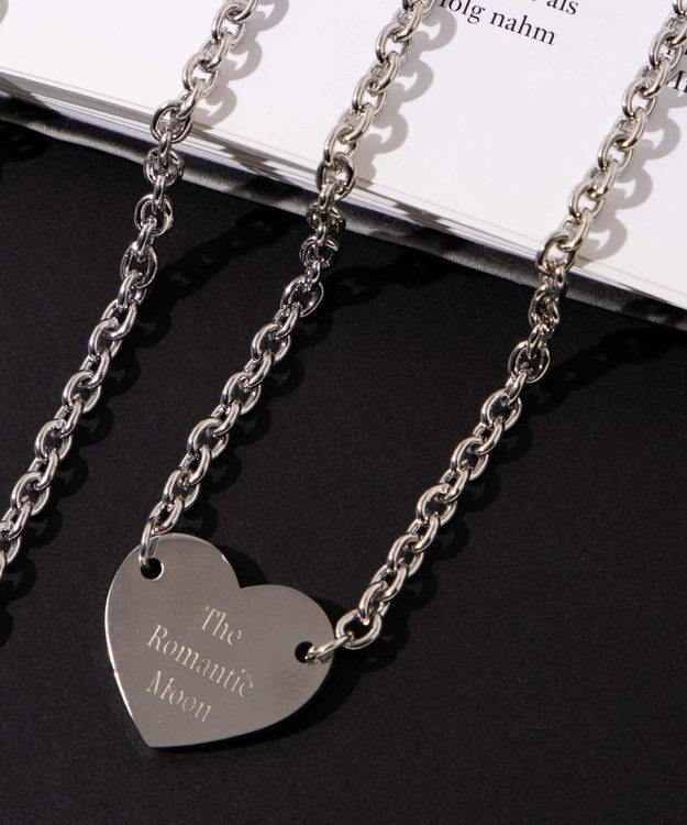 WEGO Lリバーシブルプレートネックレス 柄1