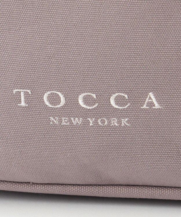 TOCCA 【WEB＆一部店舗限定】【A4サイズ対応】 DANCING TOCCA CANVASTOTE キャンバストートバッグ ライトグレー系